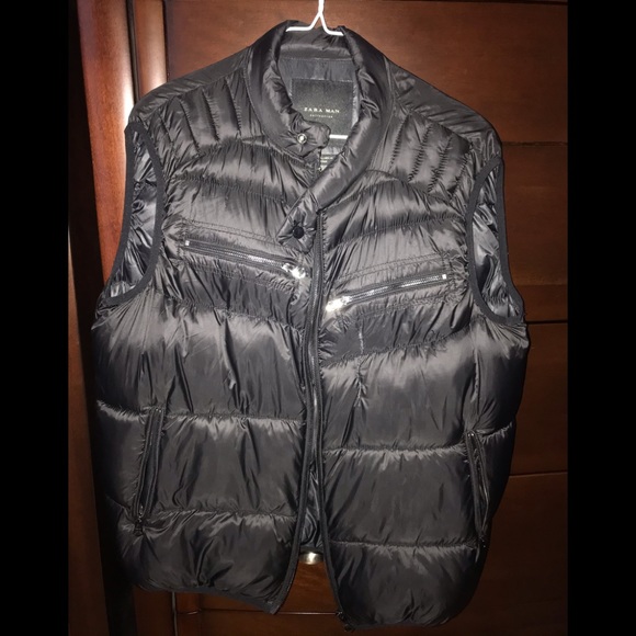 Zara Jackets & Coats Zara Mens Black Puffer Vest Poshmark